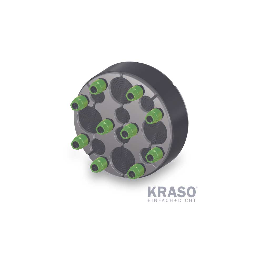 KRASO Systemdichteinsatz KDS 150 Universal Mehrfach - geteilt -
