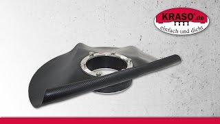 Montagevideo KRASO Folienklemmflansch Typ FKF