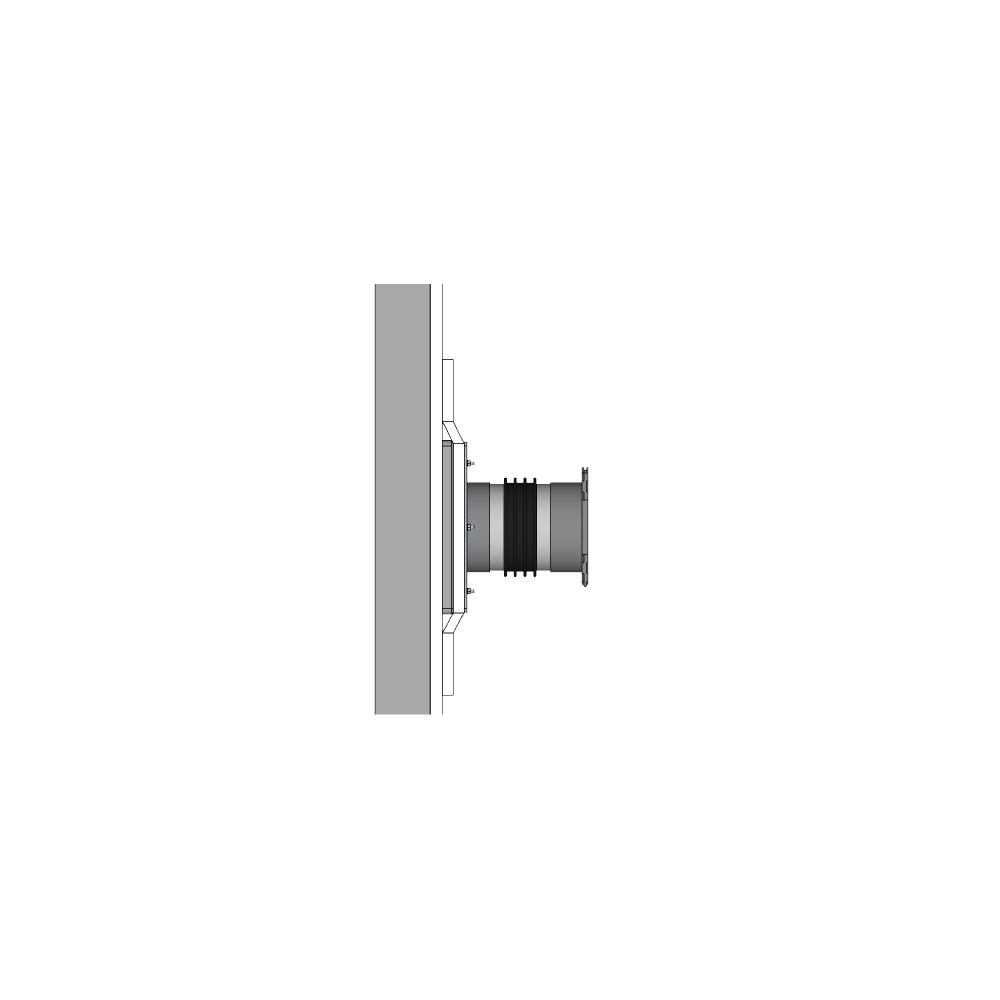 KRASO Cable Penetration FBV-KDS as double wall penetration