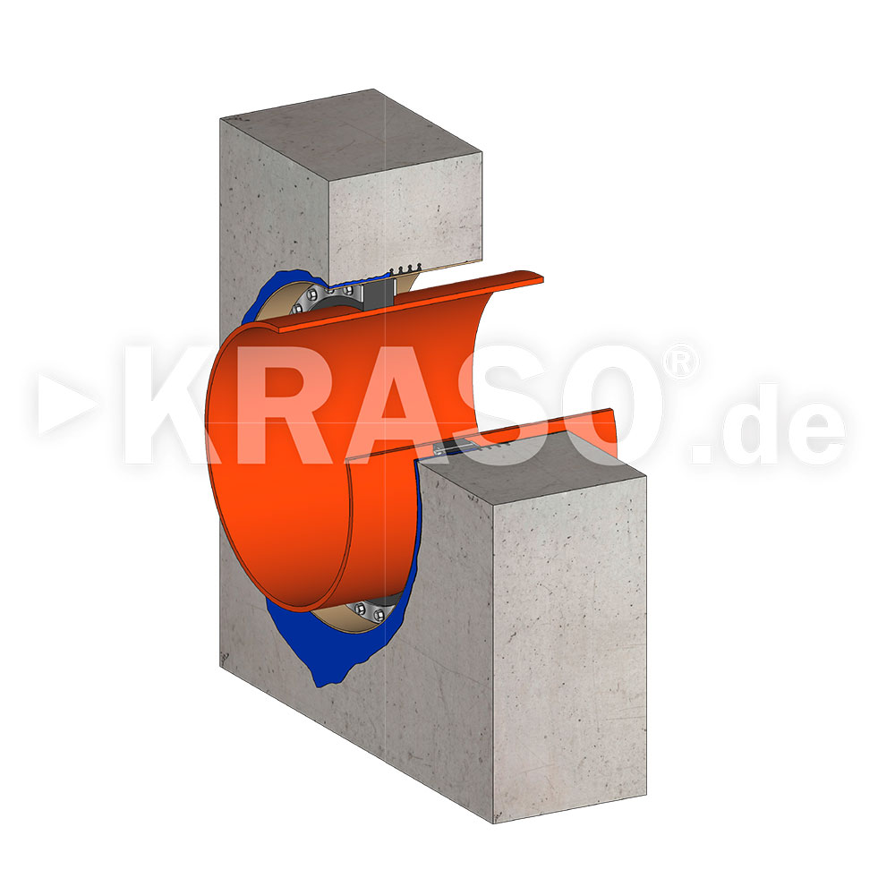 kraso_futterrohr_typ_fe_mi_3d KRASO Casing Type FE/MI - true diameter with inner core