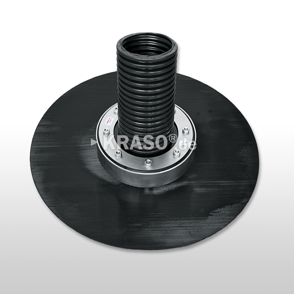 KRASO Foil Clamping Flange Type FKF DD/GR - ribbed media pipes