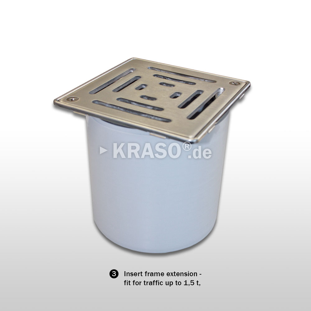 KRASO Floor Drain - Accessories