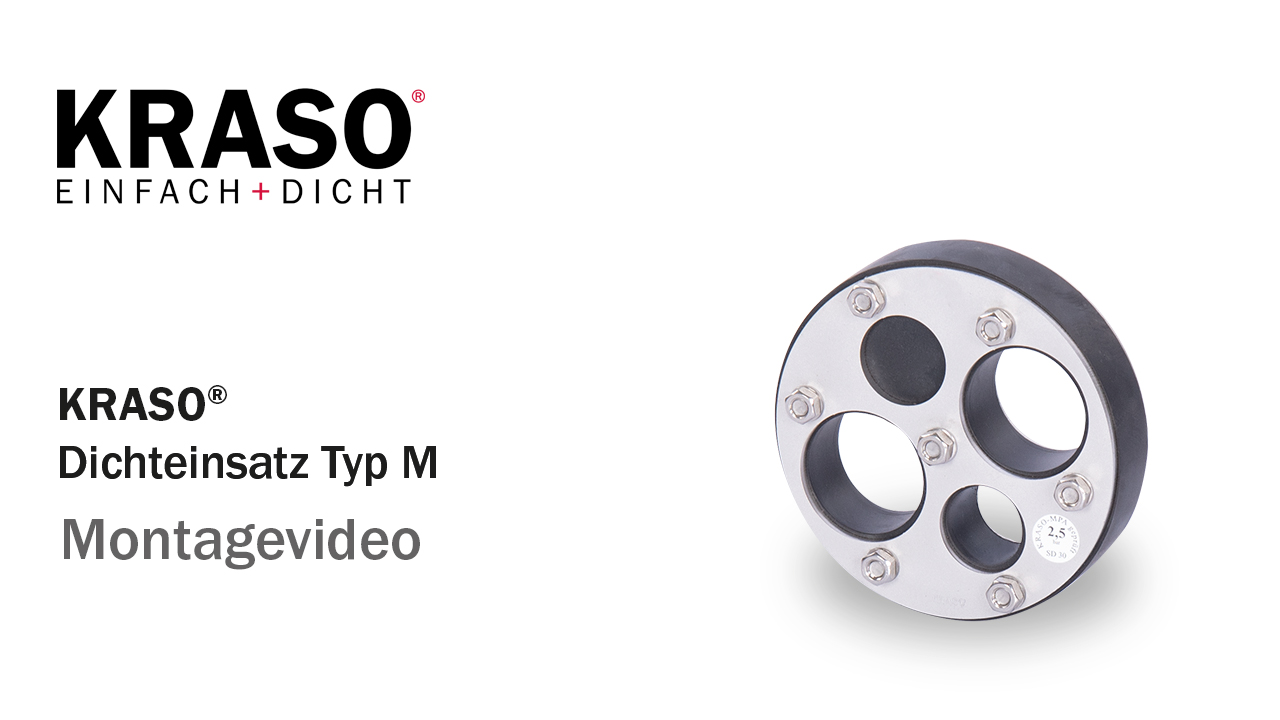 Montagevideo KRASO Dichteinsatz Typ M Montagevideo KRASO Dichteinsatz Typ M