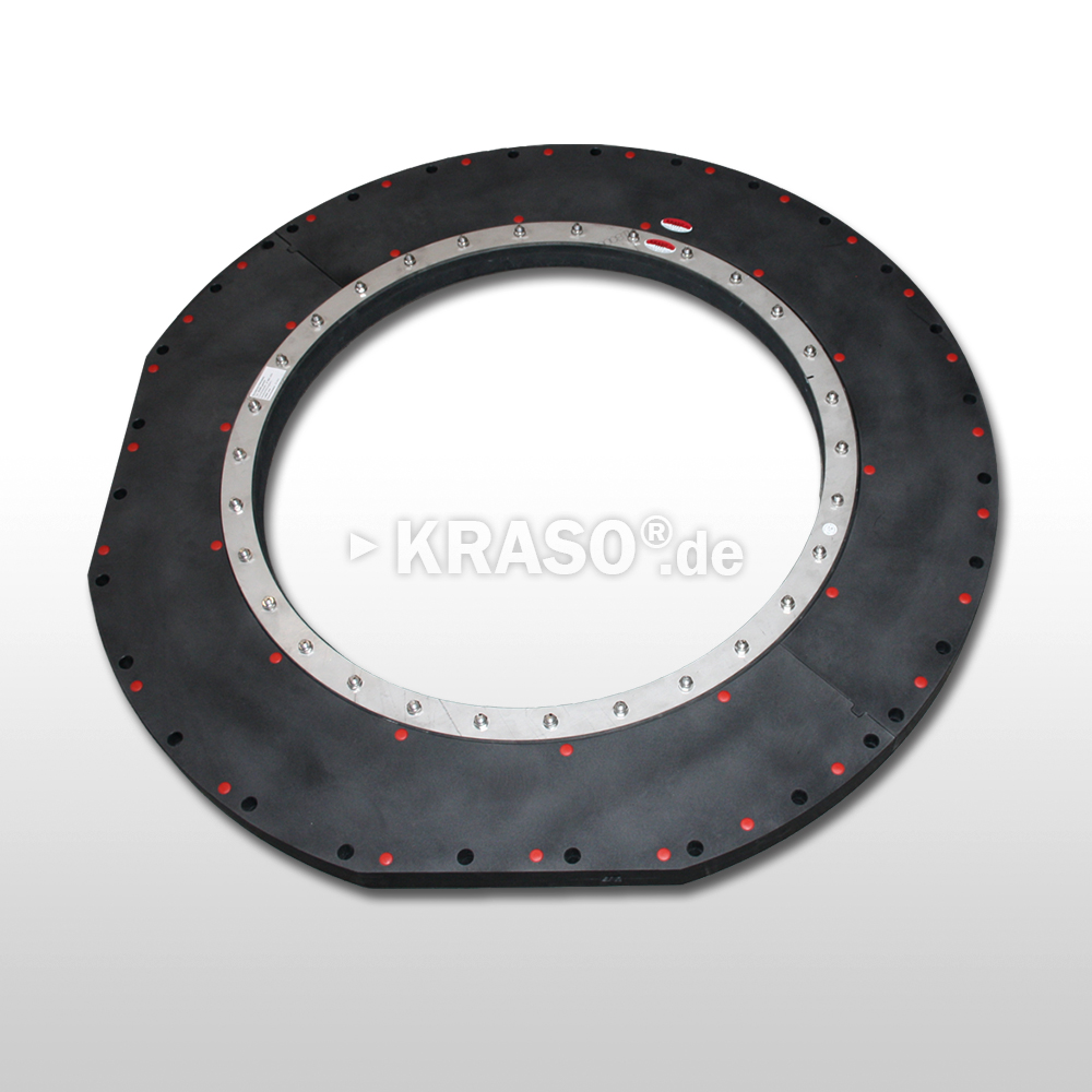 KRASO Plastic Flange Plate Type KFP - split - Special