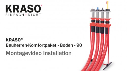 Montagevideo KRASO Bauherren-Komfortpaket - Installation