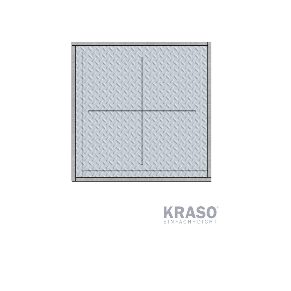 KRASO Pump Sump Cover - fit for traffic up to 15 t, wheel pressure up to 3,75 t