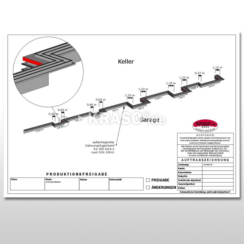 KRASO External Expansion Joint Tape - Special