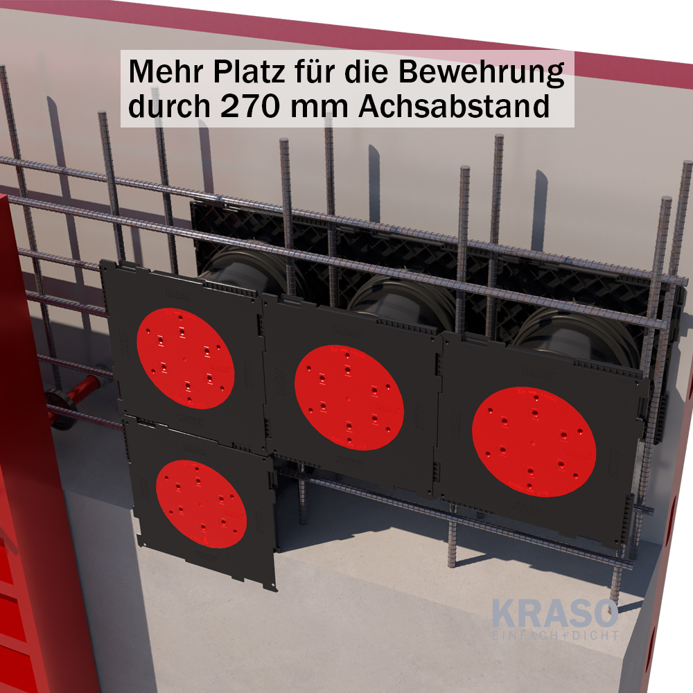 KRASO KDS 150 MAX double wall penetration