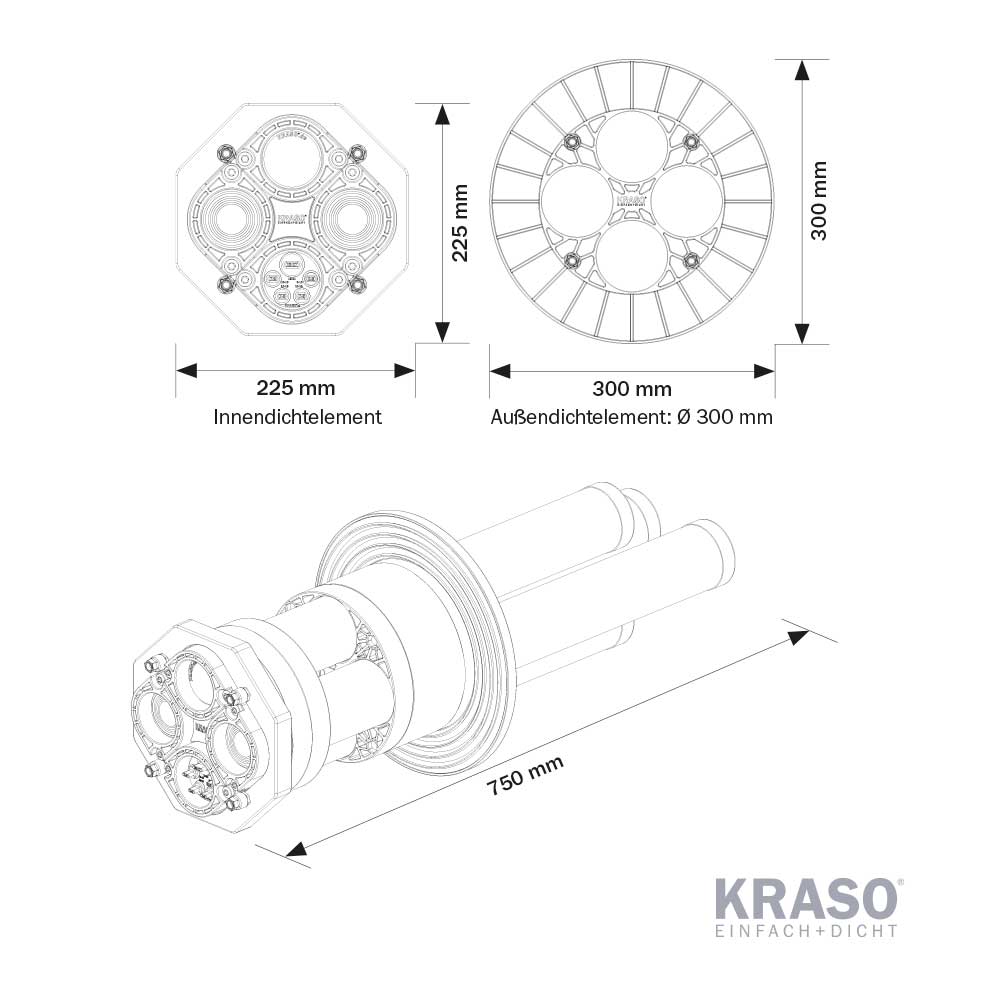 KRASO Bauherren-Komfortpaket - Wand