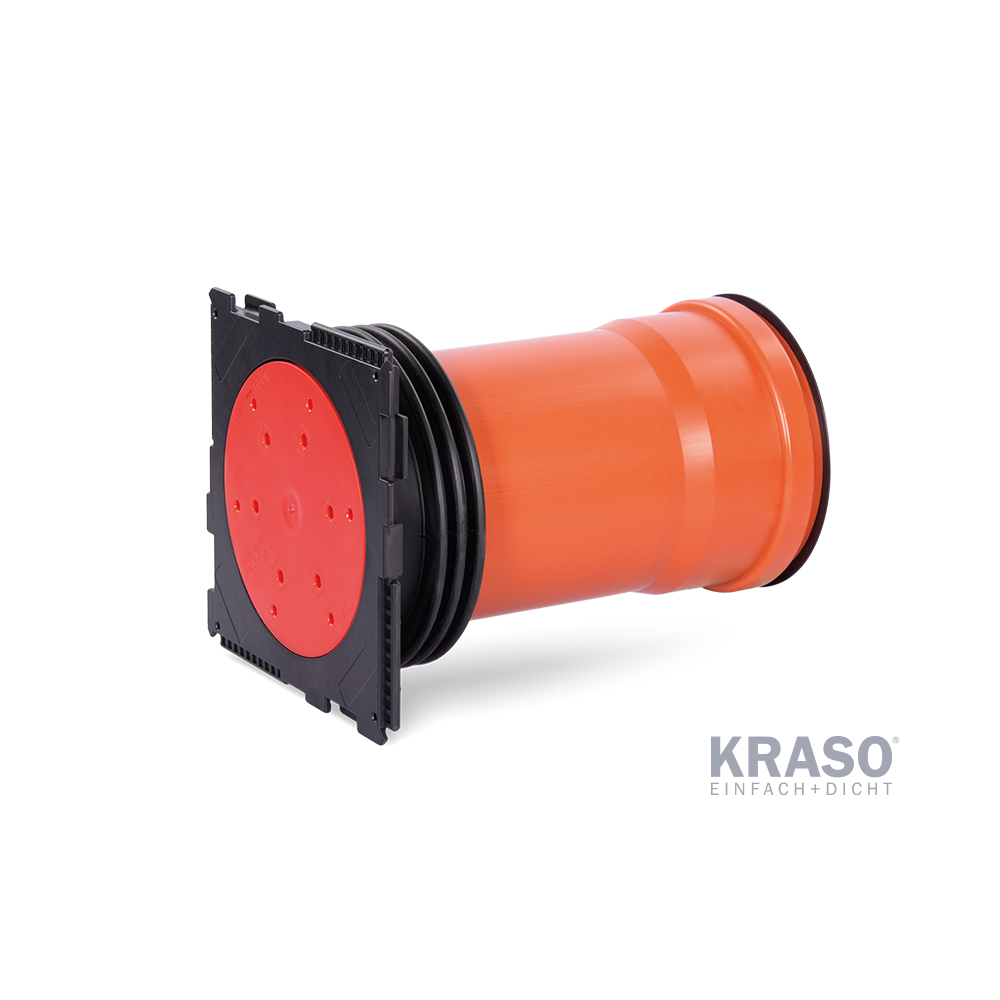 KRASO KDS 150 als Einfachdichtpackung mit Steckmuffe