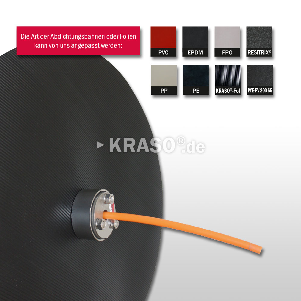 KRASO Foil Clamping Flange Type FKF - glass fibre