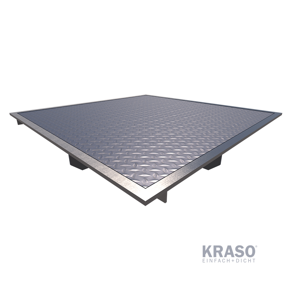 KRASO Pumpensumpf Abdeckung - befahrbar bis 5 t, Raddruck bis 1,25 t