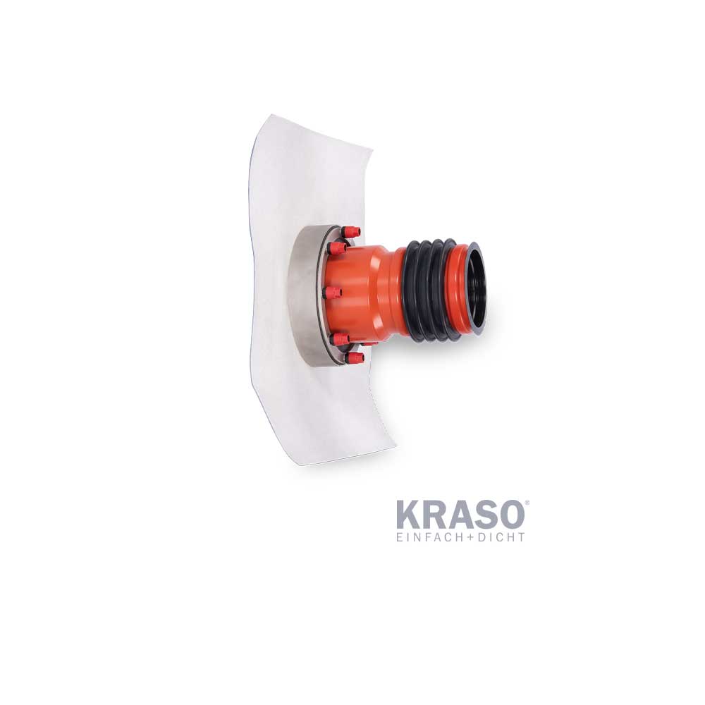 KRASO Wall Penetration Type FBV-FR - flow direction