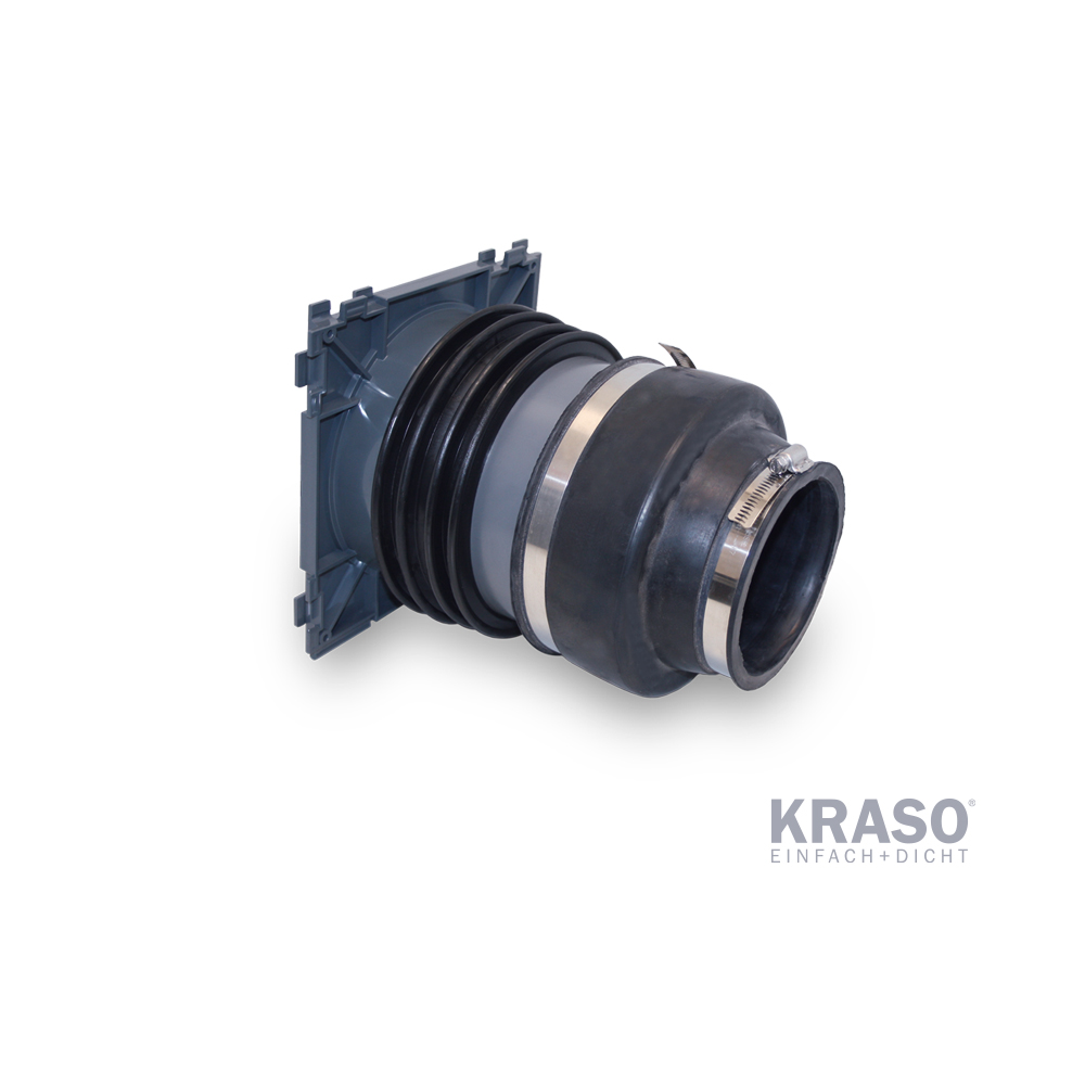 KRASO KDS 150 als Einfachdichtpackung mit Schlauchverbinder