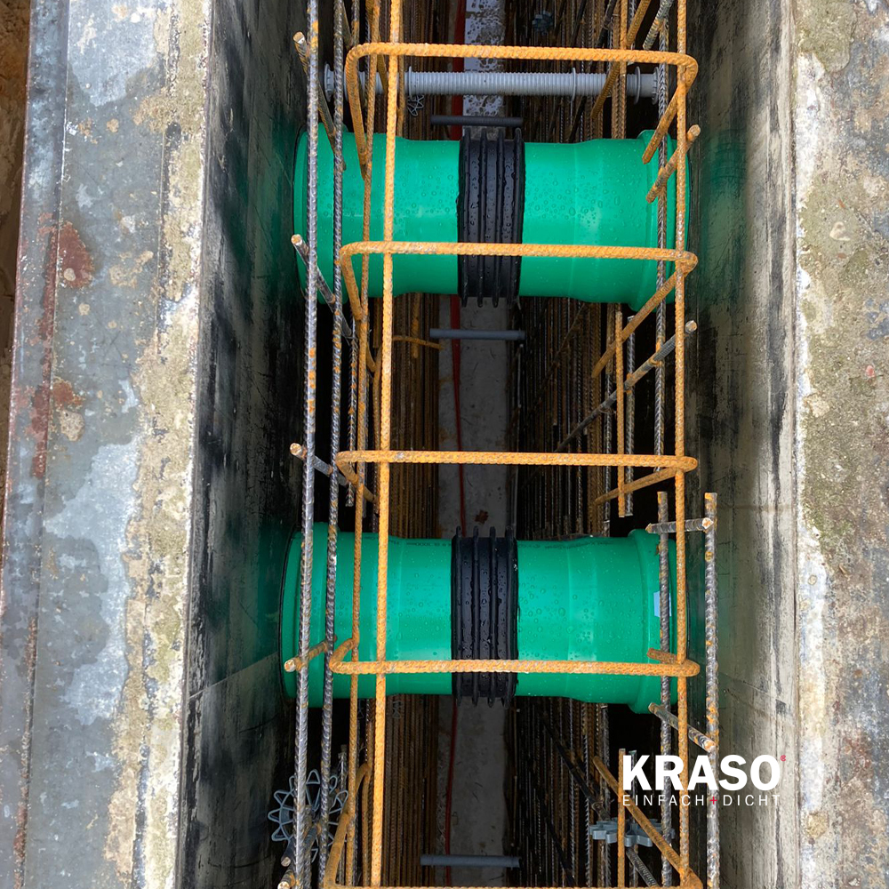 KRASO Wanddurchführung Typ B für KG 2000