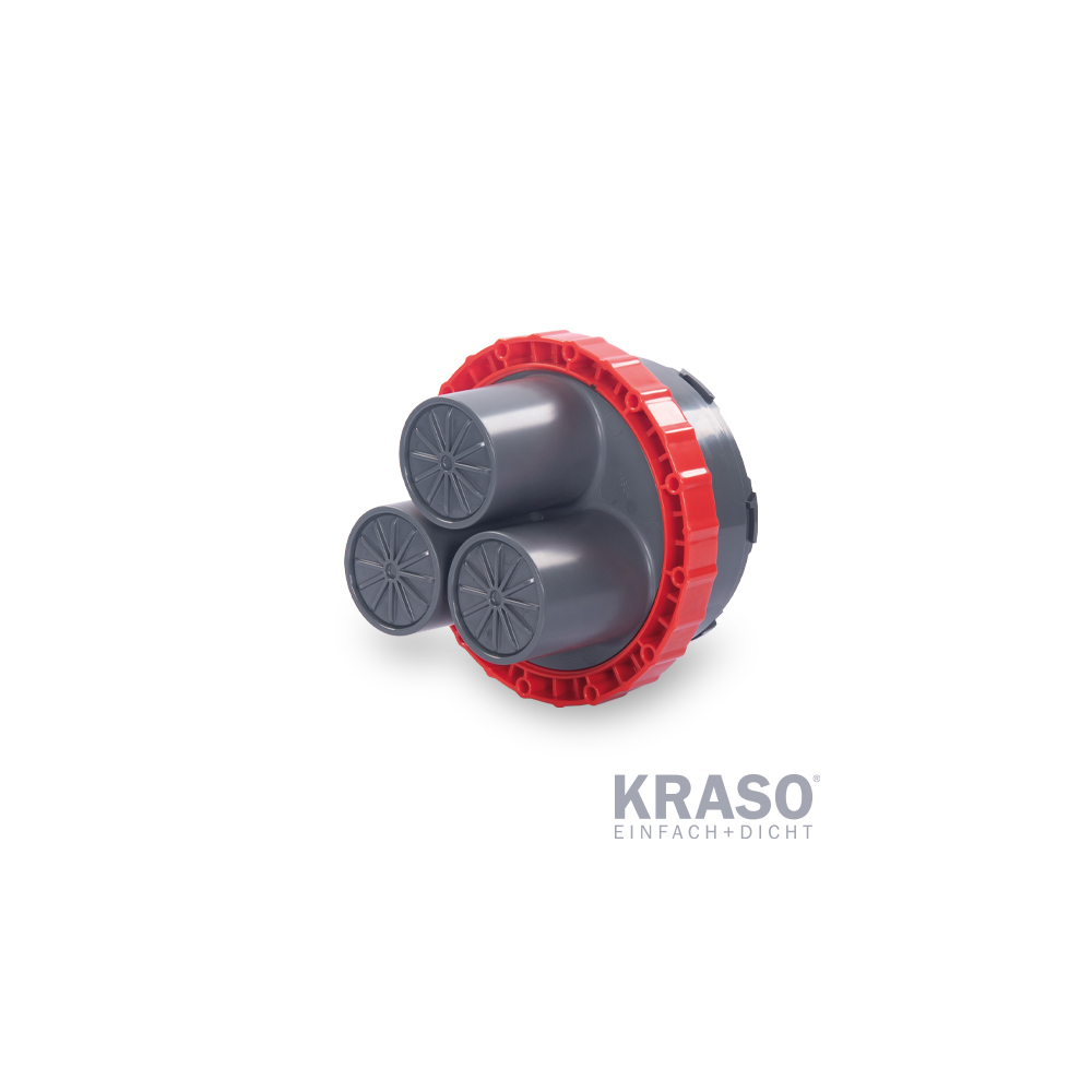 KRASO Systemdeckel KDS 150 - Warmschrumpftechnik -