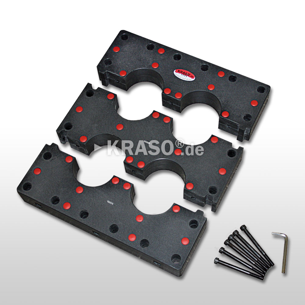 KRASO Plastic Flange Plate Type KFP - Multiple -