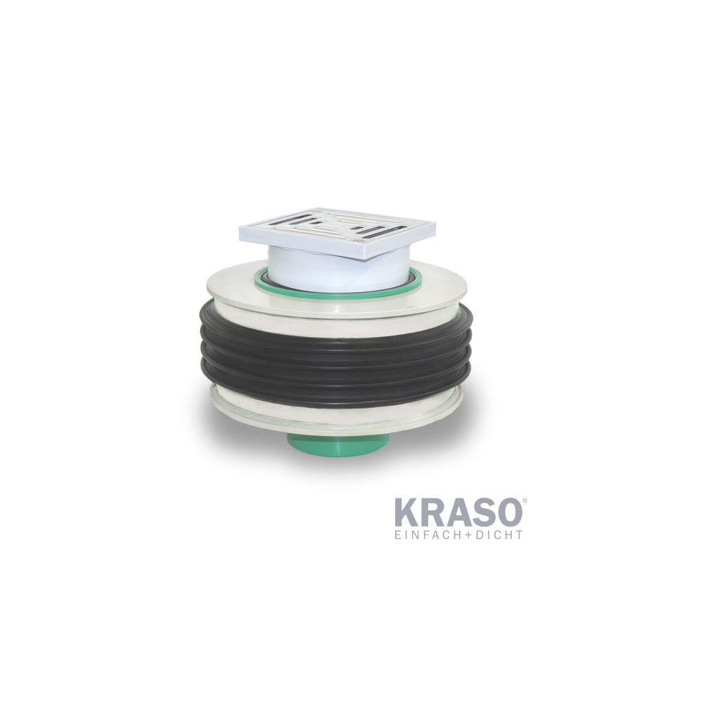 KRASO  Floor Drain - thermally insulated - 