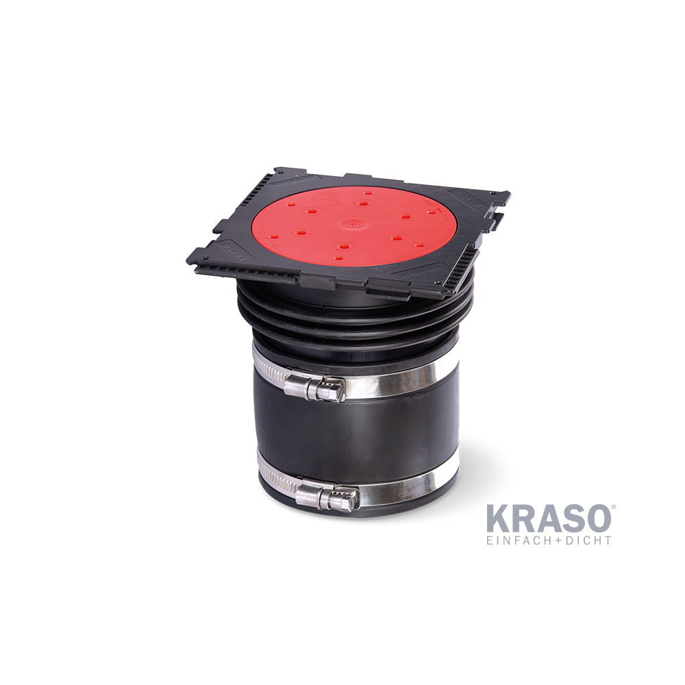 KRASO KDS 150 als Einfachdichtpackung mit Schlauchverbinder