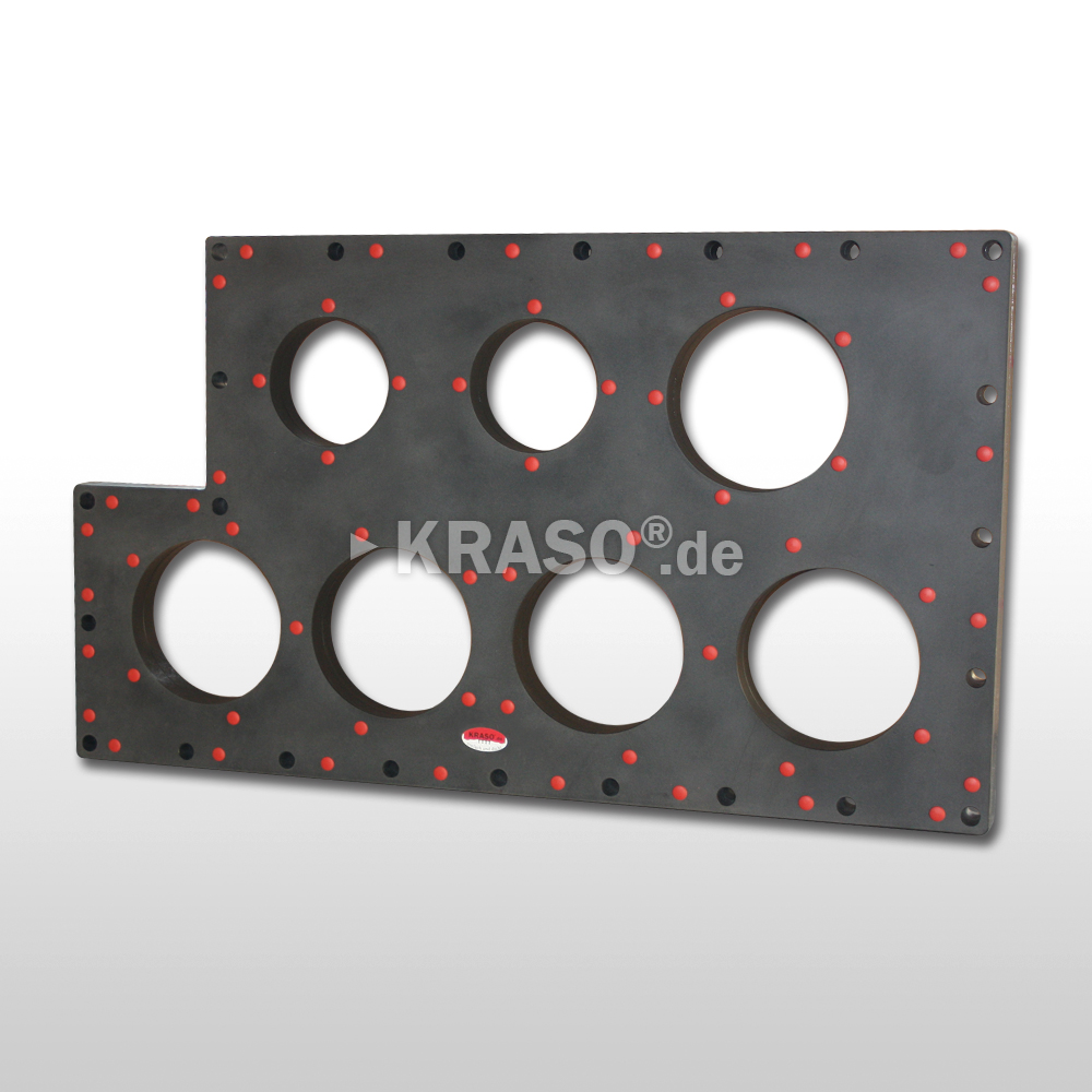 KRASO Plastic Flange Plate Type KFP - multiple - Special -
