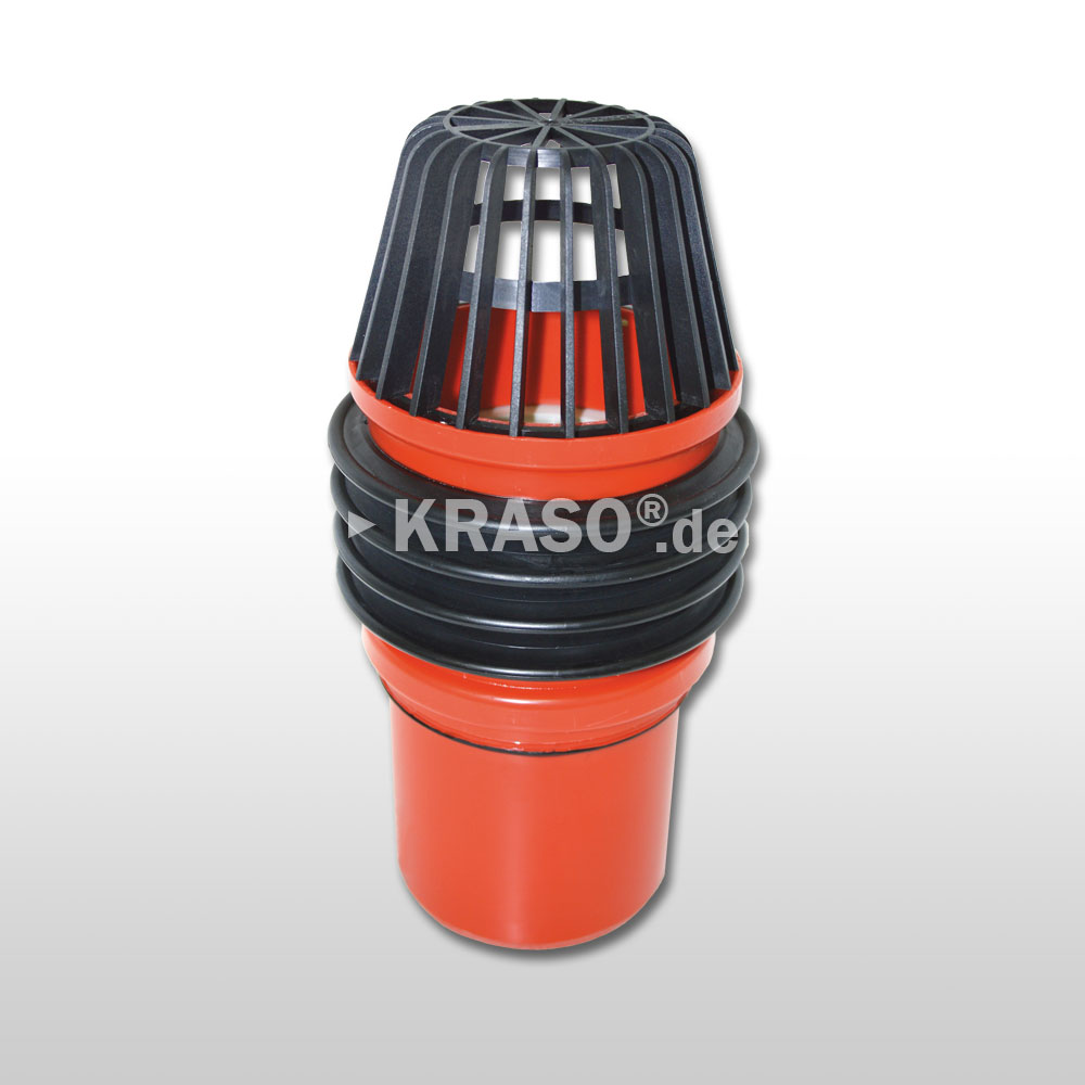 KRASO Type LES - Light Shaft Drainage System for Concrete Shafts