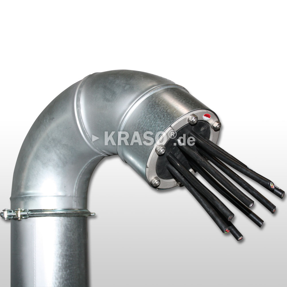 KRASO Swan Neck - galvanised -