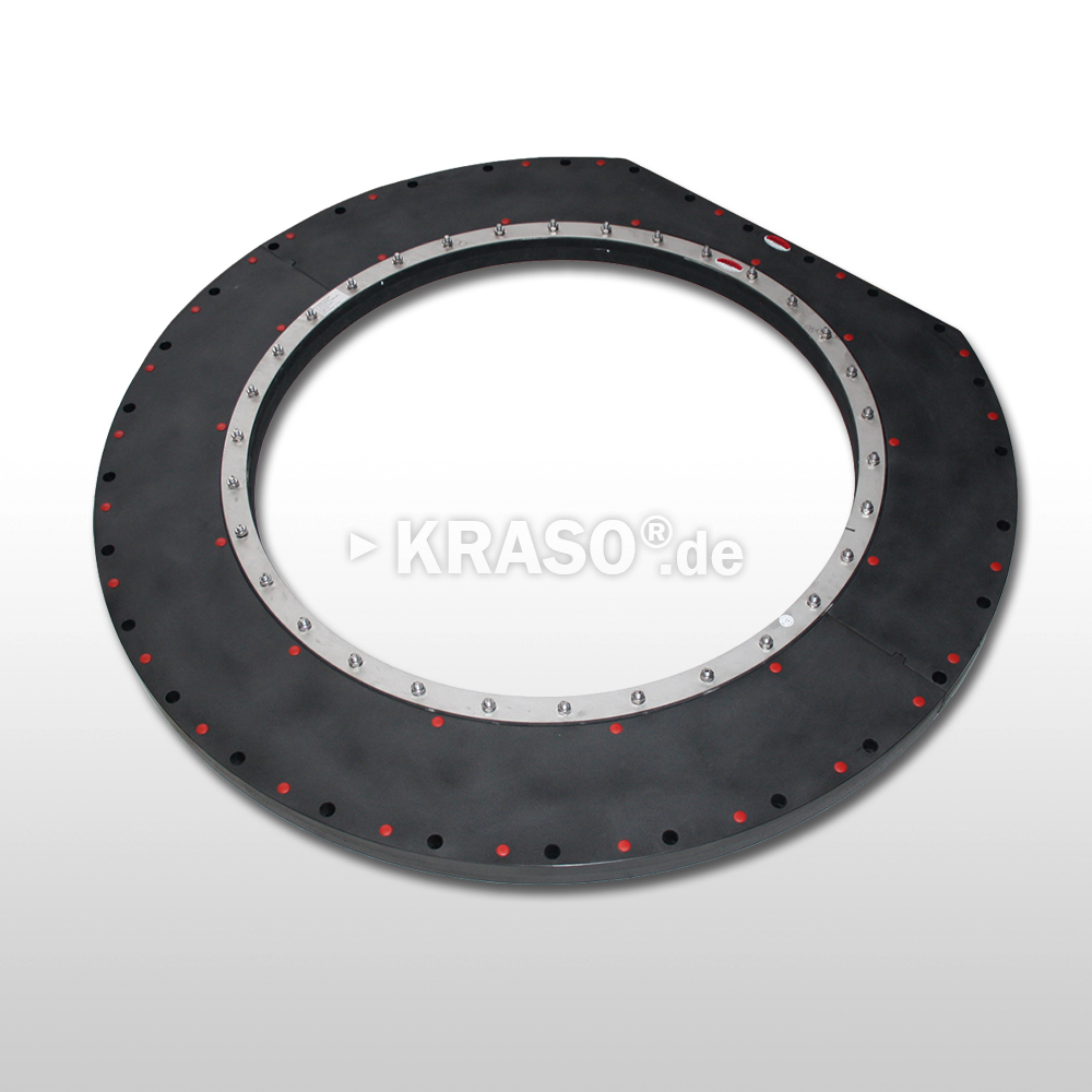 KRASO Plastic Flange Plate Type KFP - split - Special