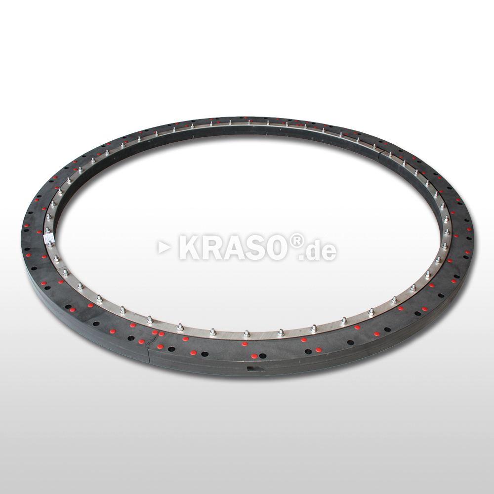 KRASO Plastic Flange Plate Type KFP - split - Special