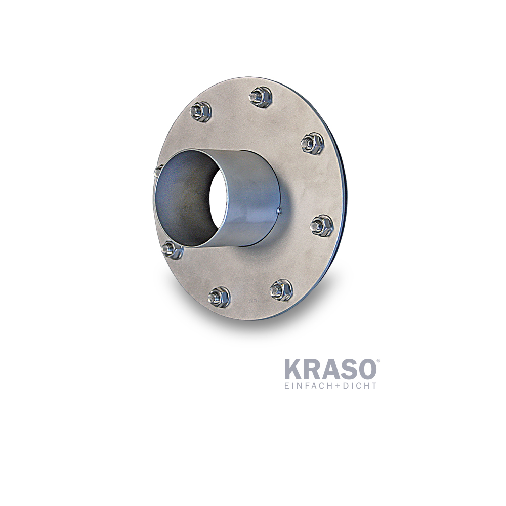 KRASO Flange Plate stainless steel V2A