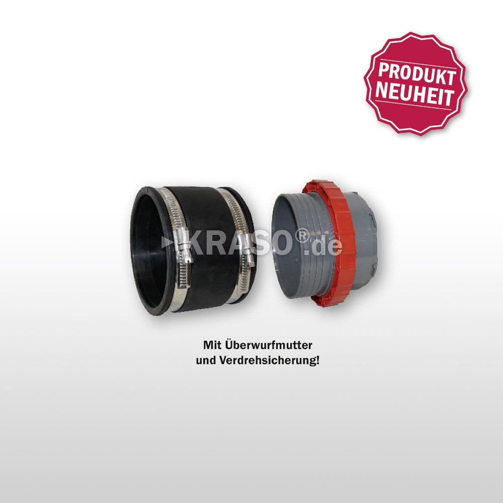 KRASO_Systemdeckel_KDS_150_Schlauchadapter_160 KRASO System Cover 150