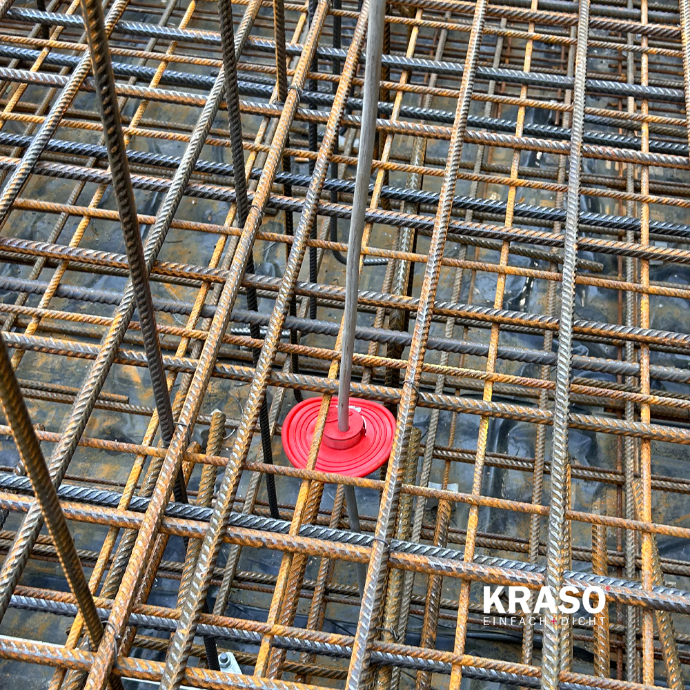  KRASO Wall Collar Lightning Protection Duo