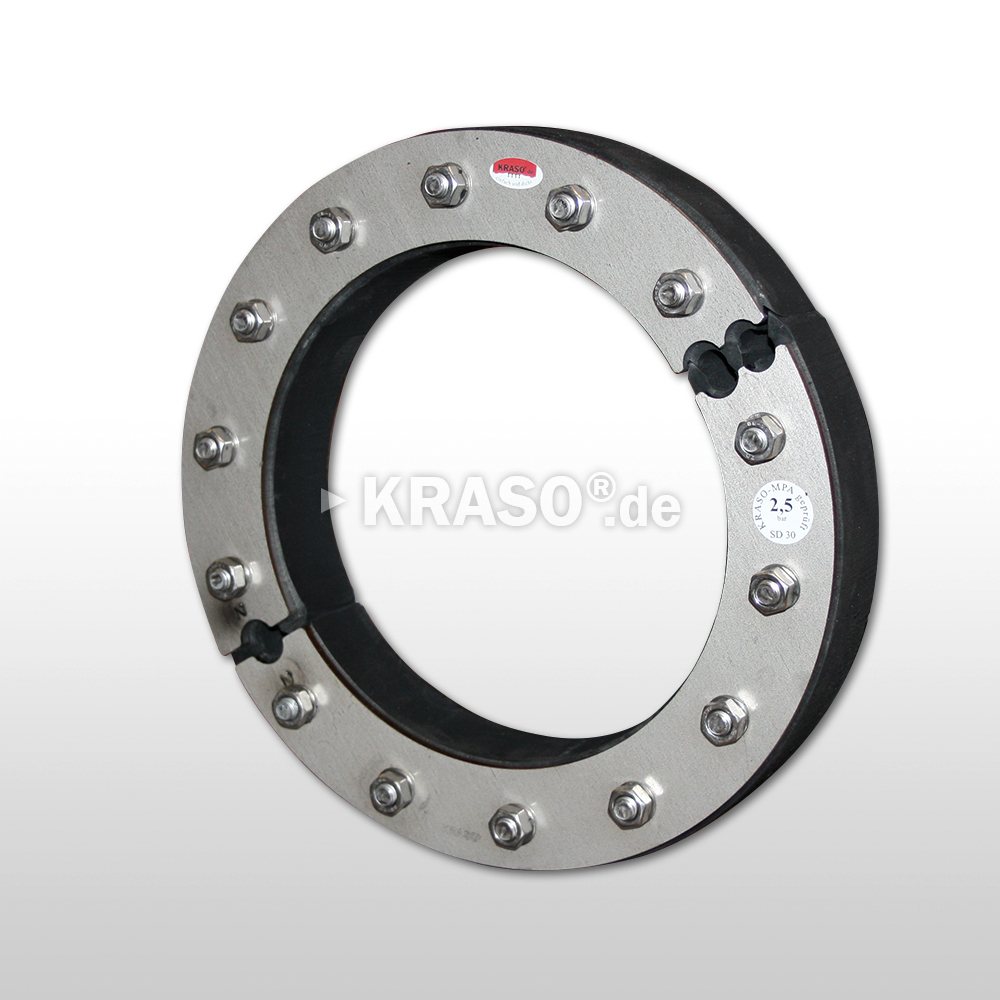 2017_11_15_KRASO_Sonderanfertigung_Edelstahl_frei KRASO Sealing Insert Type SD 30-T - split - Special
