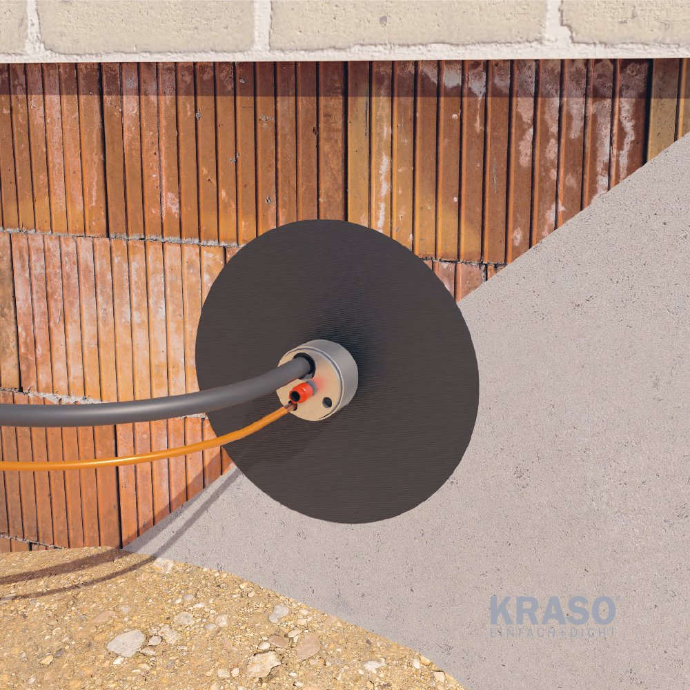 KRASO Folienklemmflansch Typ FKF - Wallbox