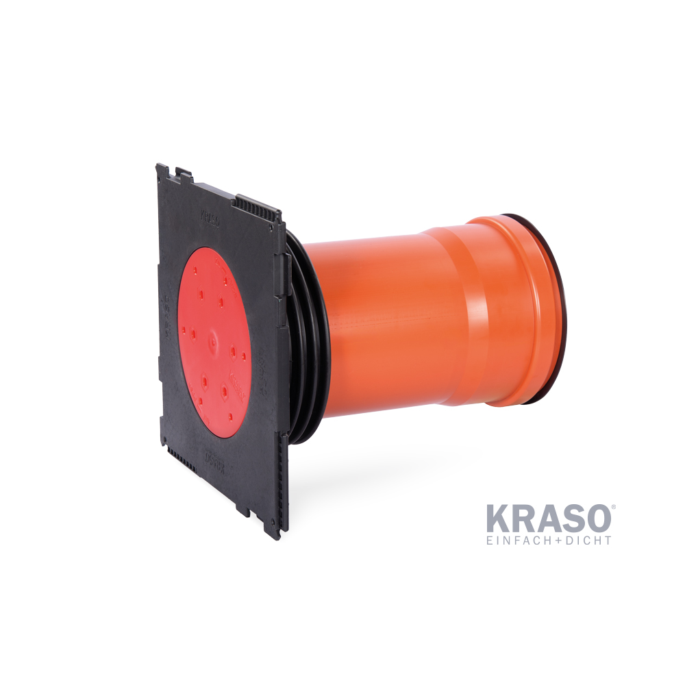 KRASO KDS 150 single wall penetration with plug-in sleeve
