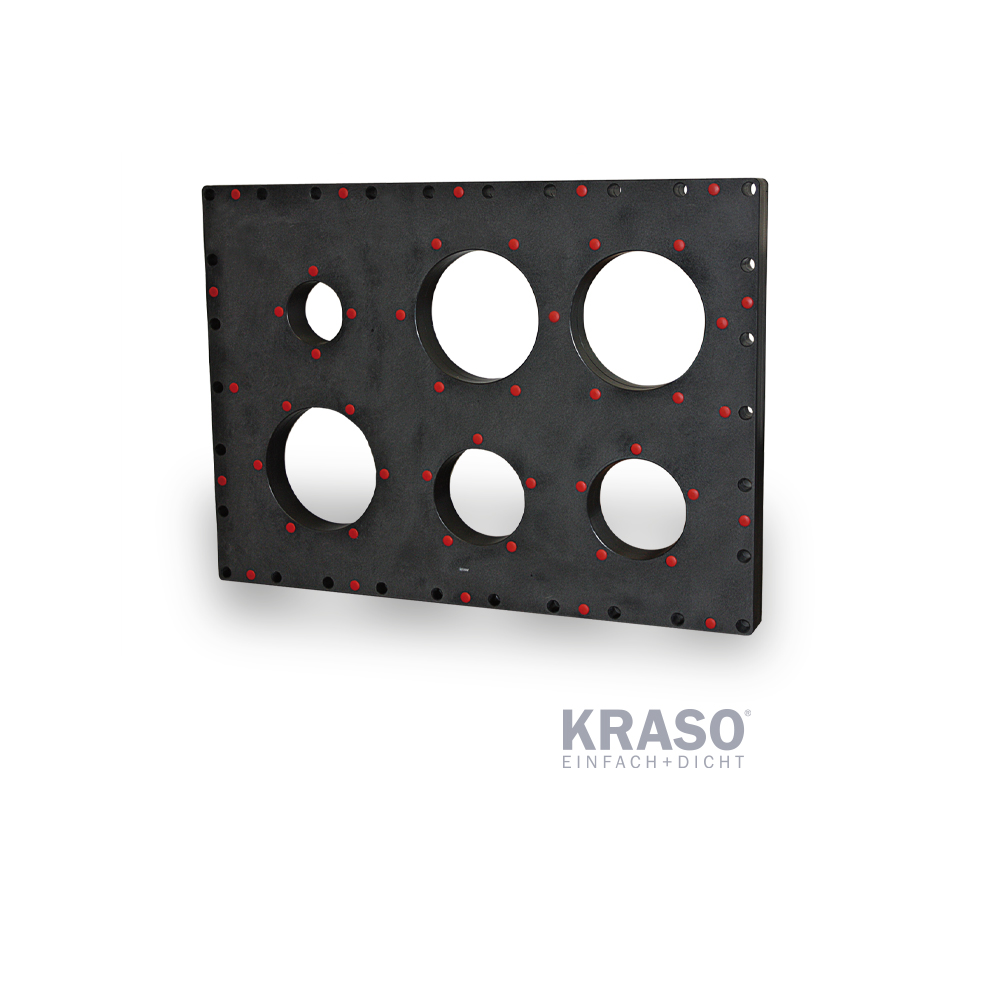 KRASO Plastic Flange Plate  Type KFP -  multiple 