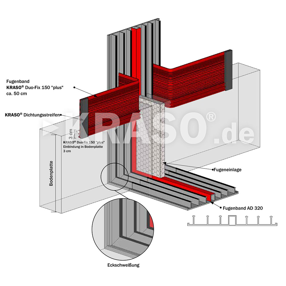 kraso_gebaeudetrennfuge_t1_3d KRASO Building Expansion Joint T1