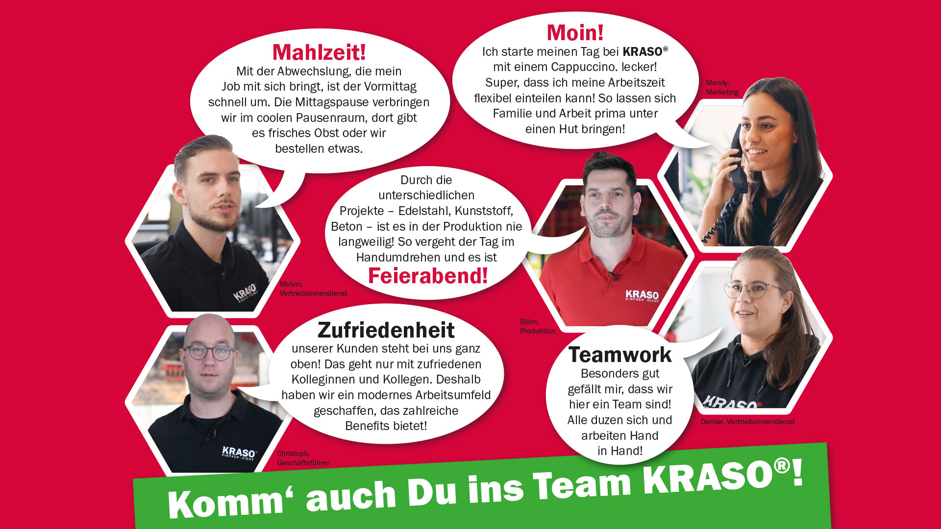 Komm' ins Team KRASO