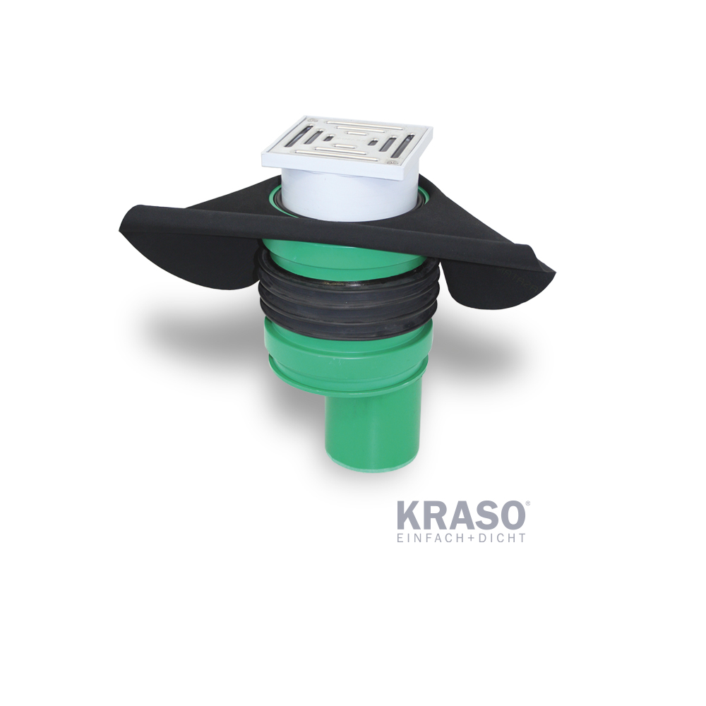 KRASO Bodenablauf Typ FS - RS - FrostSicher - RückstauSicher