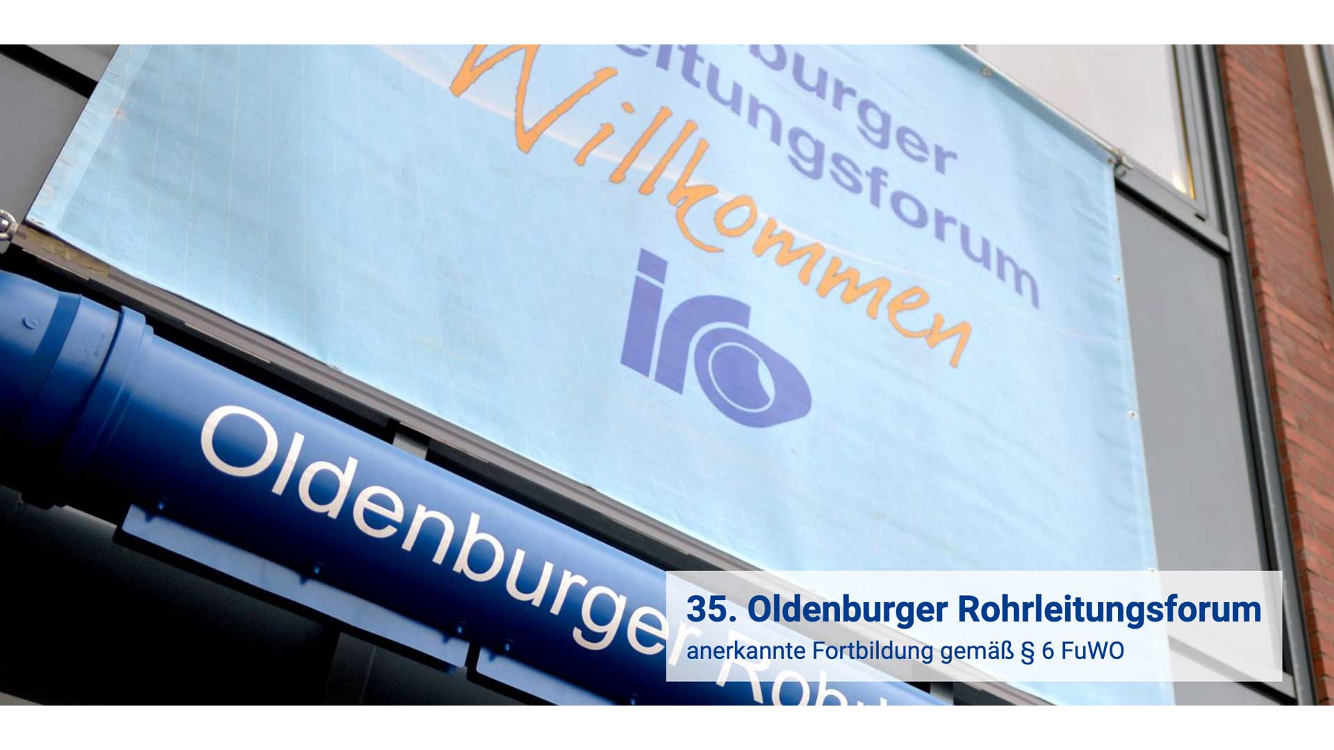 Das Forum des Institutes für Rohrleitungsbau an der FH Oldenburg