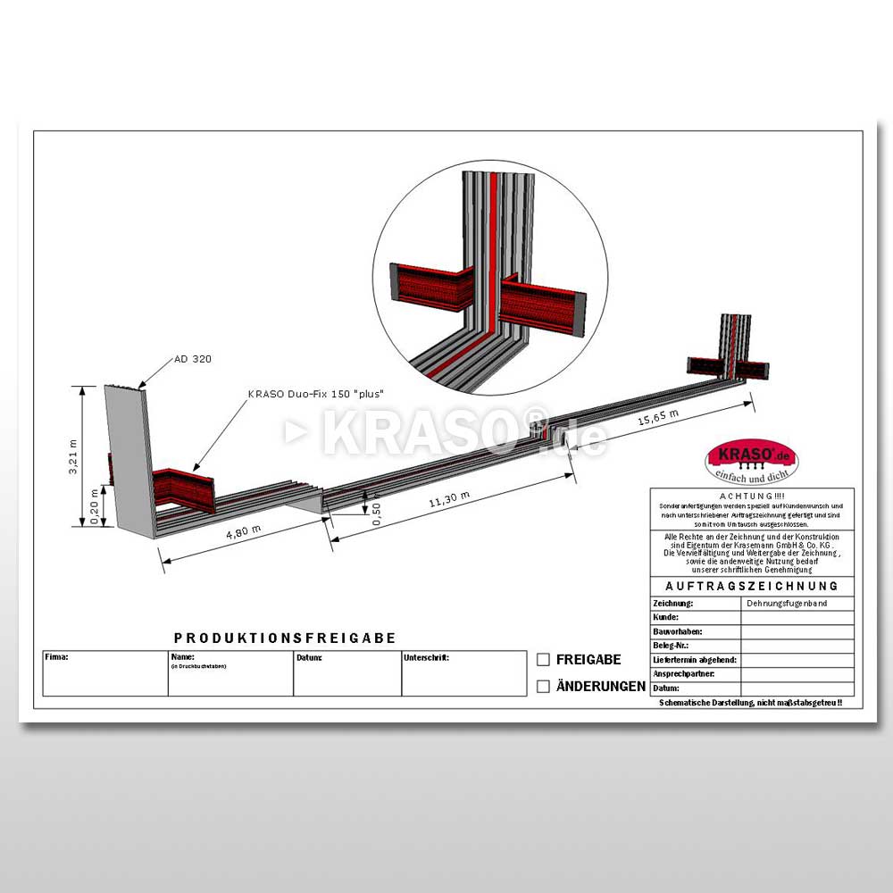 KRASO Building Expansion Joint T1 - Special