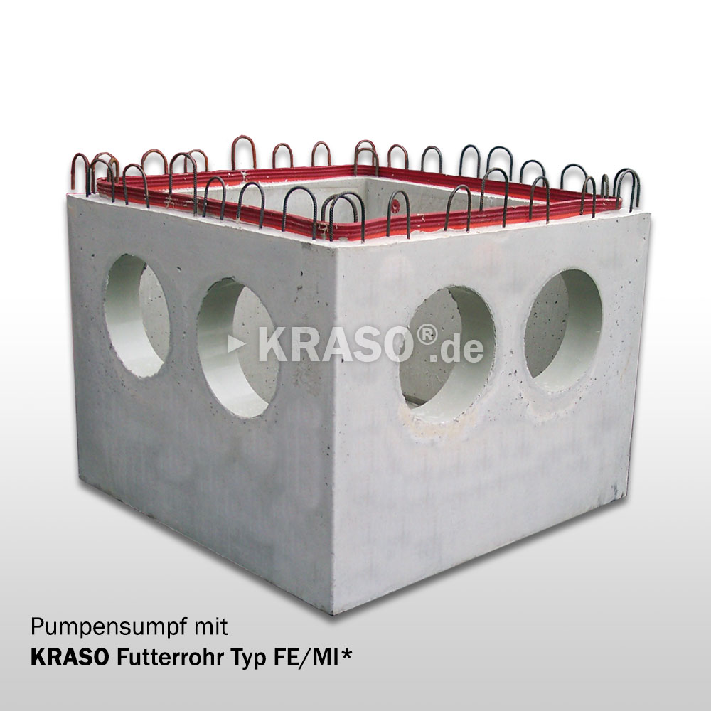 KRASO Casing Type FE/MI - true diameter with inner core