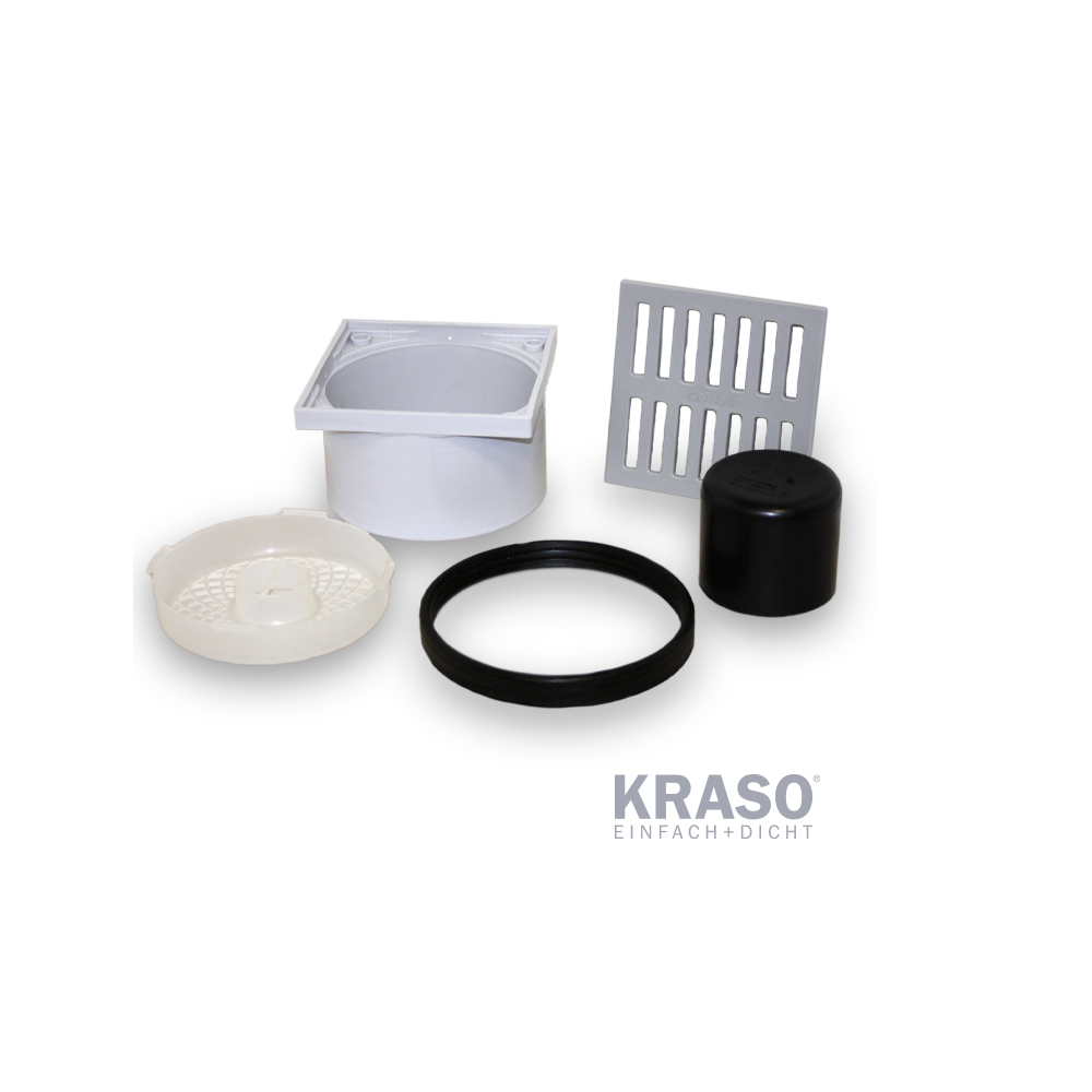 KRASO Bodenabläufe - Zubehör KRASO Bodenabläufe - Zubehör