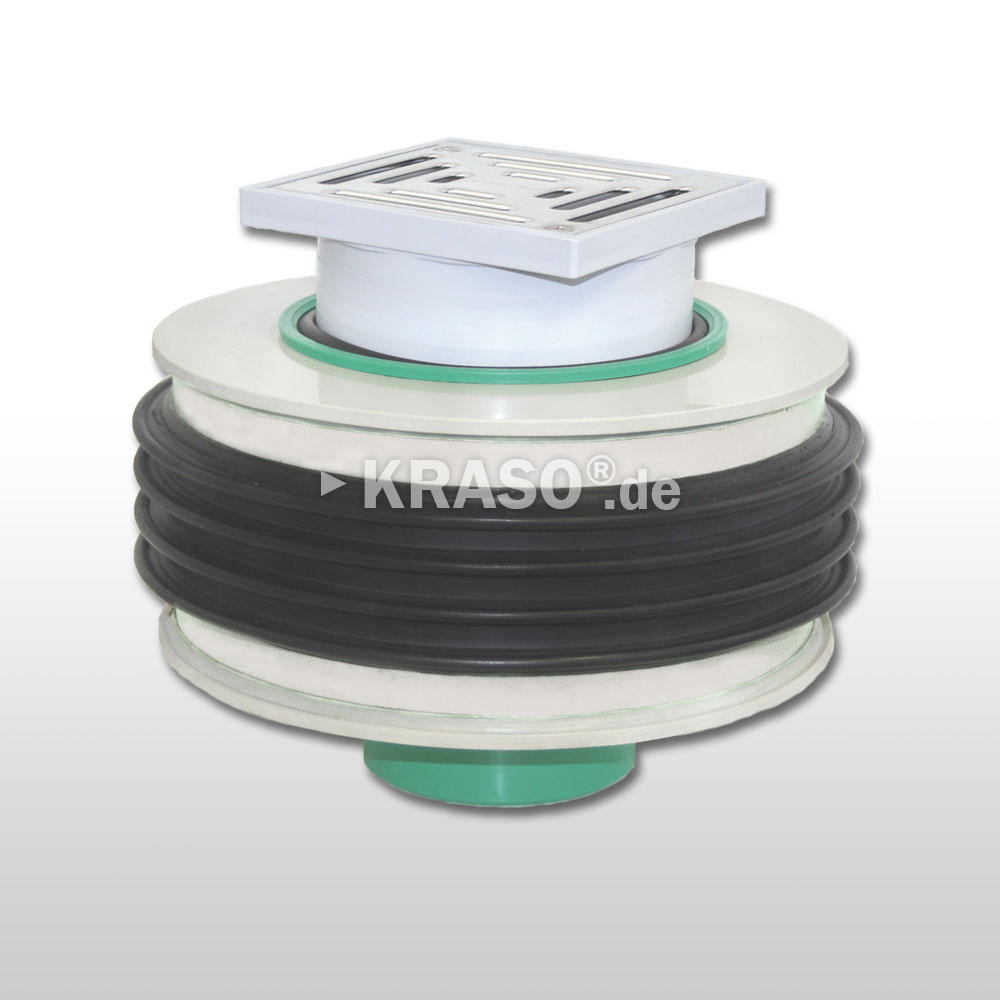 KRASO Floor Drain - thermally insulated