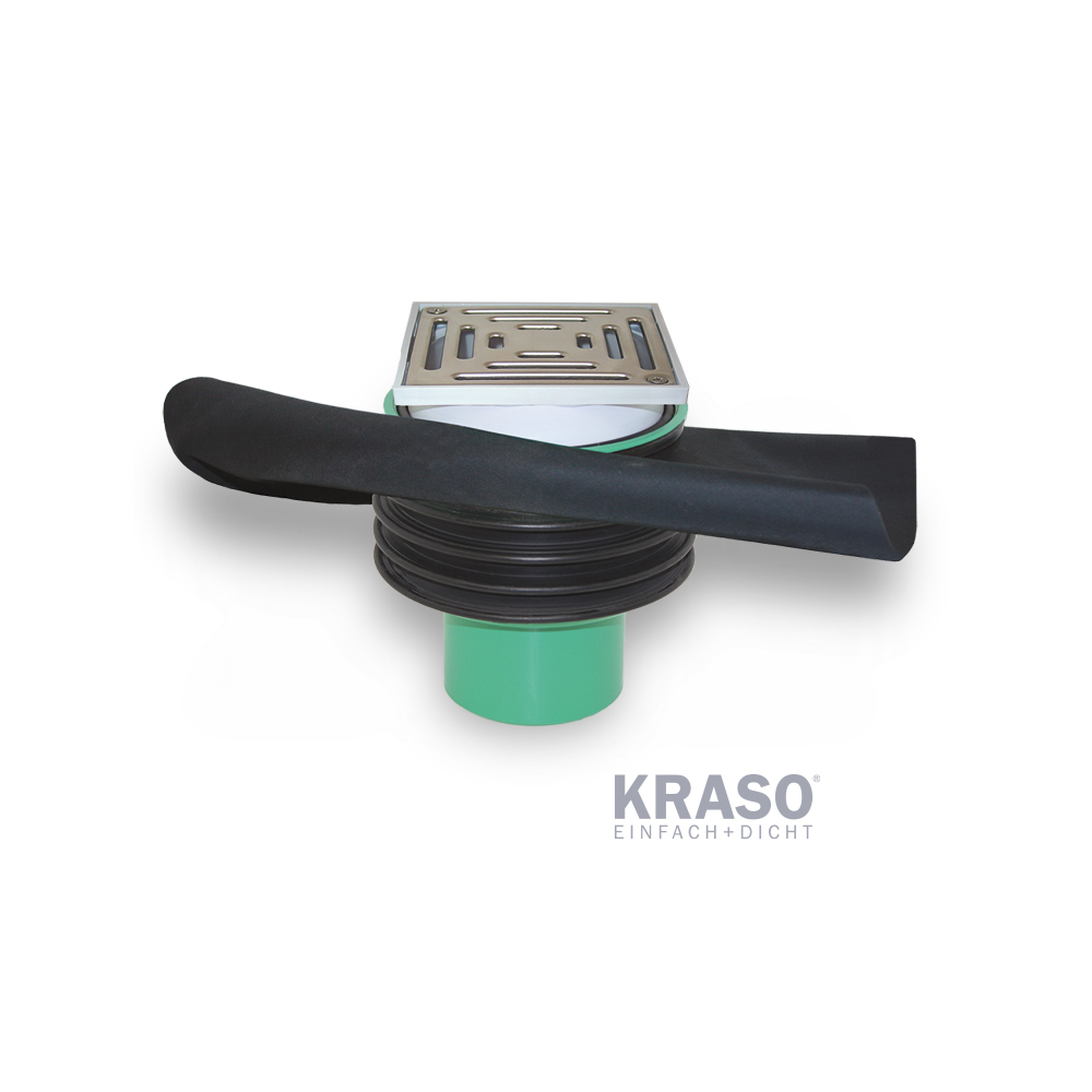 KRASO Bodenablauf Typ FS für KG 2000 - FrostSicher