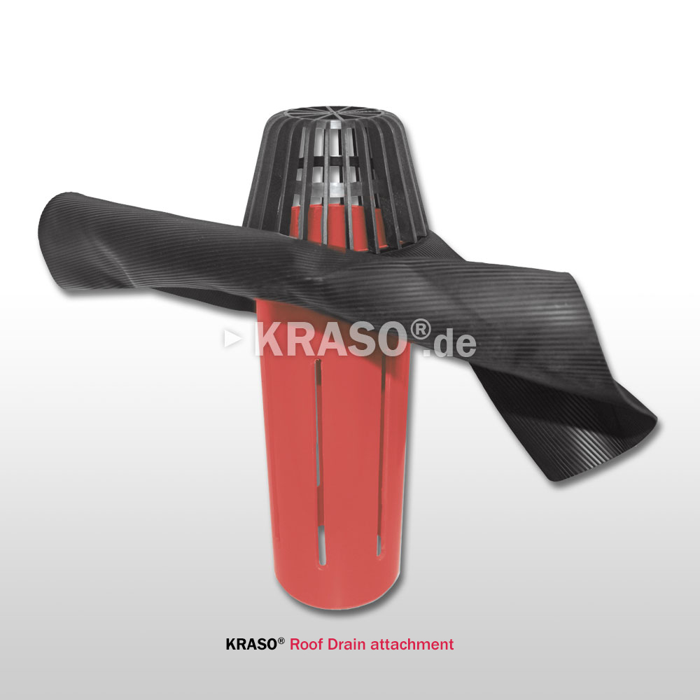 KRASO_Ablaeufe_Aufsatzstueck_Folienflansch_EN KRASO Drains - Accessories