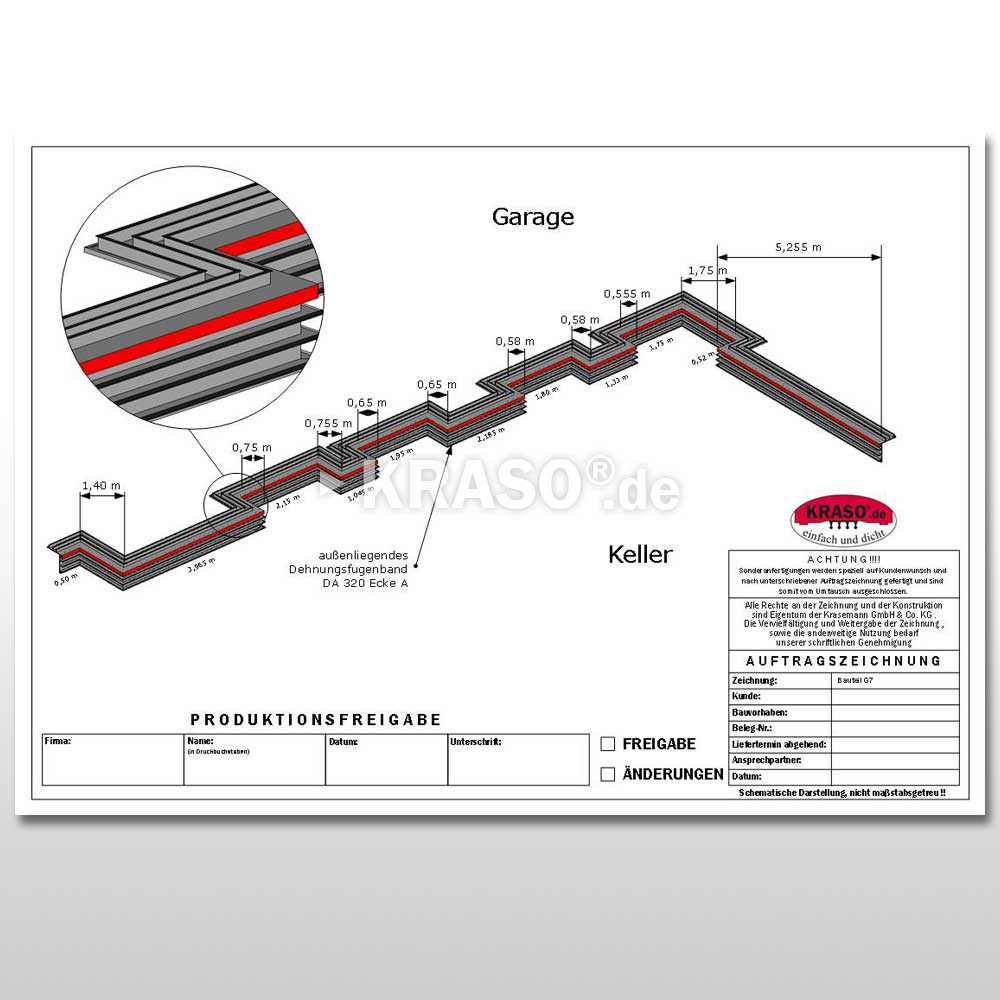 KRASO External Expansion Joint Tape - Special