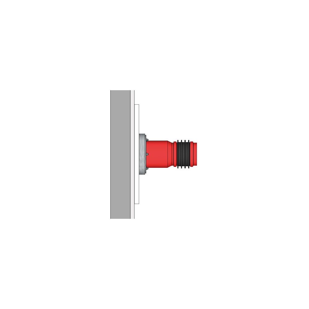 KRASO Wall Penetration Type FBV-FR - flow direction