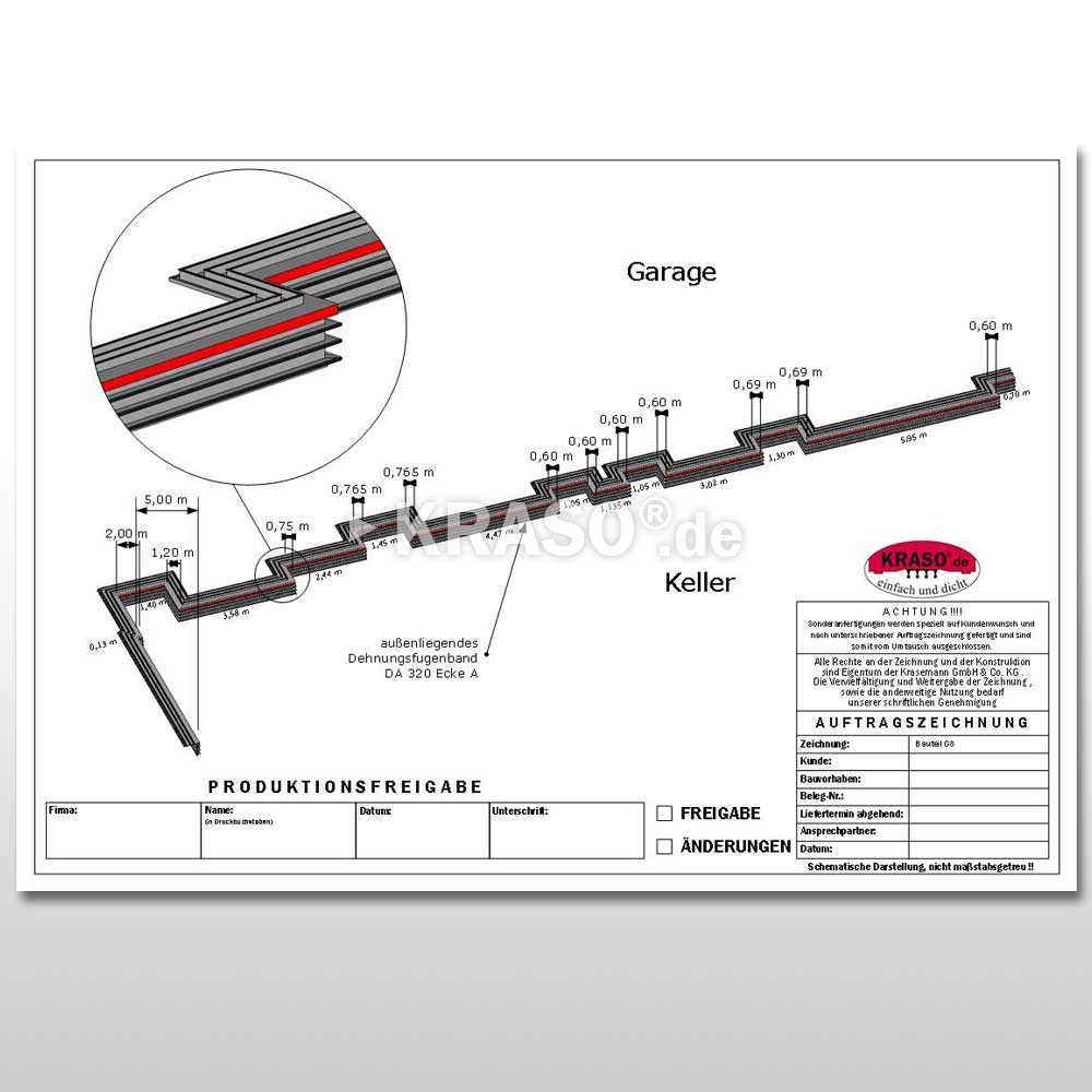 KRASO External Expansion Joint Tape - Special