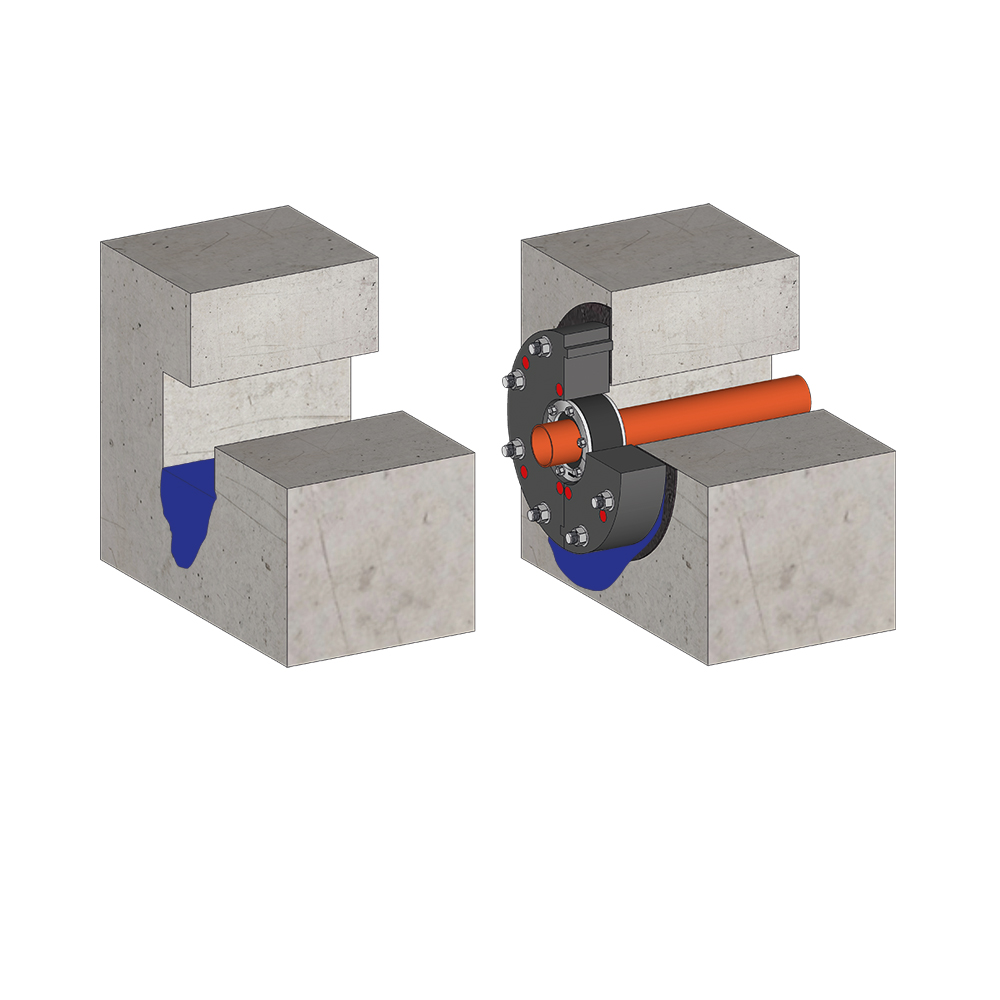 KRASO Plastic Flange Plate Type KFP