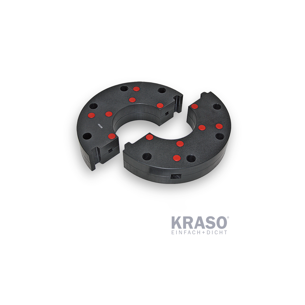 KRASO Plastic Flange Plate Type KFP - split -